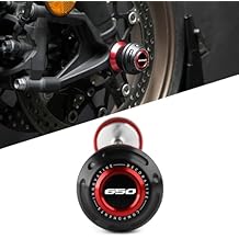 Motorcycle Front Wheel Axle Fork Slider Crash Protector Compatible With Honda CB650R / E-clutch 2025 2024 2023 2022 2021 2020 2019 | CB650 R CB 650 650R Accessories Parts red