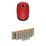 Lot de 20 piles alcalines AA 1,5 V