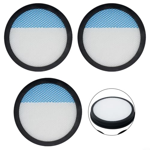 Startbuymore 3Pcs Replacement Vacuum Filters Compatible FOR Hoover BH53801V BH53800V Windtunnel Elite Cordless Upright Vacuum Cleaner(3PCS)