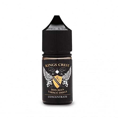King´s Crest Aroma Don Juan Tabaco Dulce 30ml - DESCUENTO DE 2,50 EUROS EN CADA PRODUCTO ADICIONAL SOLO VENDIDO Y ENVIADO POR VENDEDOR VAPOR CENTER