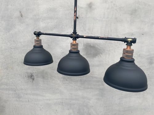 Industrial lighting, Rustic chandelier,Steampunk Lamp, Light fixture, Handmade, Ceiling pendant light