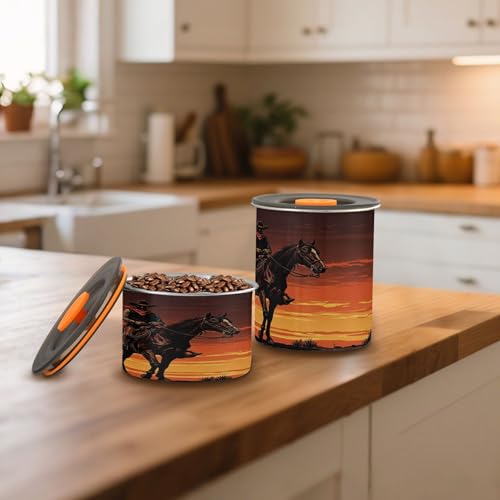 Contenedor hermético para café de acero inoxidable 17 oz miniatura 7