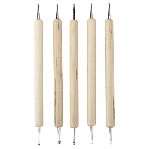 HighFree 27 PCS Leather Stamping Tool Leather Carving Working Saddle Making Tools Set Leather Craft Stamps Set
