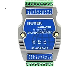 UTEK UT-509 External-Powered RS-485/422 Repeater Rail-Mounted PhotoElectric Isolation