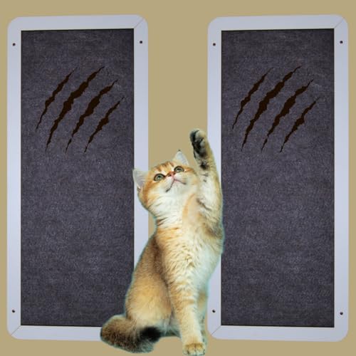 2 Arranhadores Verticais De Parede E Chão para Gatos
