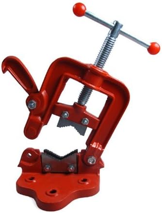Pipe Vice Vices Pipes Clamp Plumb Plumber Plumping Grip Hold Builder Heavy Duty