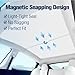 2025 Upgrade Tesla Model Y Sunshade Roof [No Sag, Magnetic Fit, Blocks 99% UV] Nano Ice-Crystal Coated Heat Insulation Glass Roof Shade, Foldable & Light-Tight, Accessories for Tesla Model Y 2020-2025