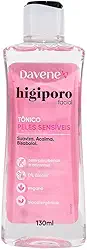 Tonico Higiporo Para Pele Sensível 130ML - Davene