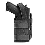 Molle Holster Universal Pistol Holster Nylon Molle Pistol...