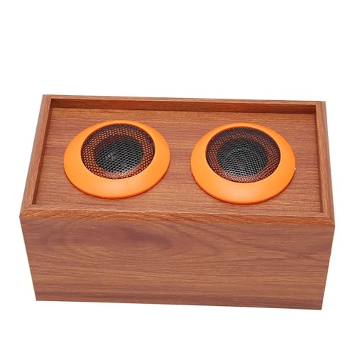 Cyrank Altavoces De Estantería De Madera para El Hogar, Altavoz De Agudos De Estudio De Sonido Sin Pérdidas De Alta Fidelidad Altavoces Pasivos De Estantería 35w 6Ω(#2)