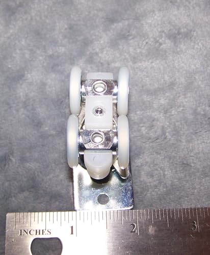Plantation Shutter Track Rollers - 4 Ball Bearing Wheels - Thumbnail 4