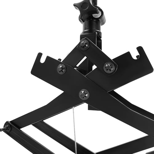 Image of Photography Ceiling Rail System, 21.7 inch-78.7 inch Adjustable Ceiling Mount Photography Lighting Kit with Steel Safety Wire, Retractable Photograph Studio Lighting Hanging Equipment