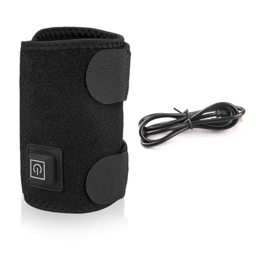 Sknrlko Wrap Elbow Tennis Heating Support Brace Arm Heating Pad Sleeve Electric Elbow Heat Wrap Adjustable 3 Temperature Setting