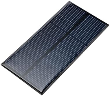 uxcell 5Pcs 7.5V 100mA Poly Mini Solar Cell Panel Module DIY for Light Toys Charger 110mm x 55mm - 5