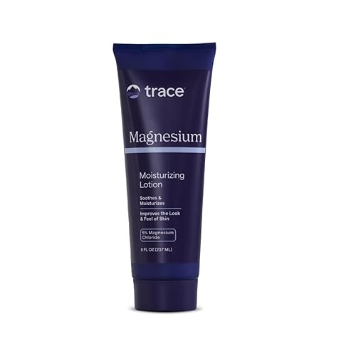 Trace Minerals Loción hidratante de magnesio - Apoya la relajación y ayuda contra las imperfecciones - Magnesio sin fragancia para apoyar una piel