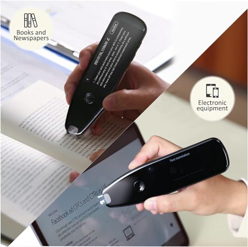 Leitor e leitor de caneta, Smartpen, leitor de livros em tempo real caneta digitalizadora com tela L
