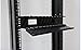 Raising Electronics 19 Inch 2U Rack Mount Cable Management Unit 12 Slots with Panel Plastic
