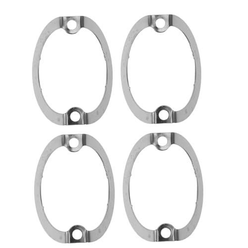 VANZACK 4pcs Waveform Metal Tube Holders