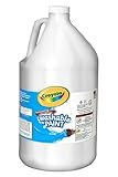 4 Pack CRAYOLA LLC FORMERLY BINNEY & SMITH WASHABLE PAINT GALLON WHITE