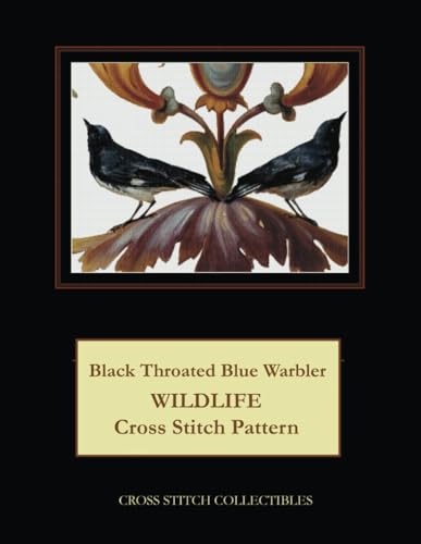 Black Throated Blue Warbler: Wildlife Cross Stitch Pattern