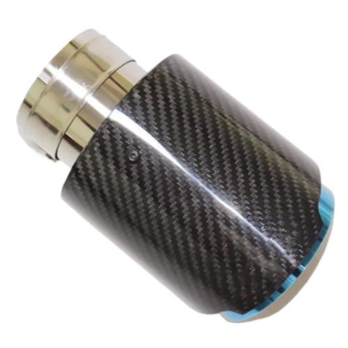 Tubo silenciadores boquilla recta para solucionar el desgaste del escape con estilo azul