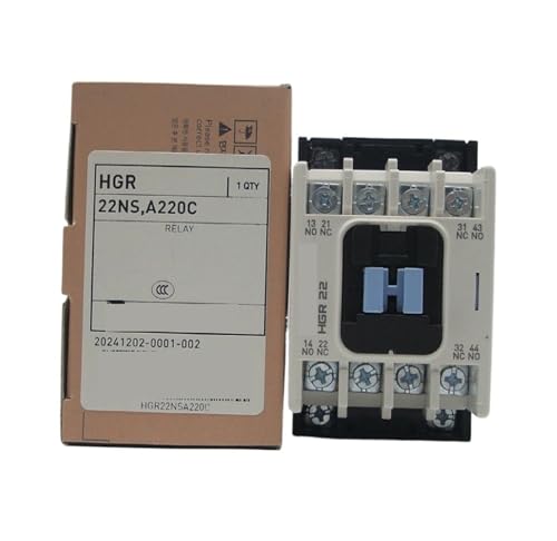 Relais auxiliaire HGR22 AC220V modèle HGR22NSA220C pour circuits électriques