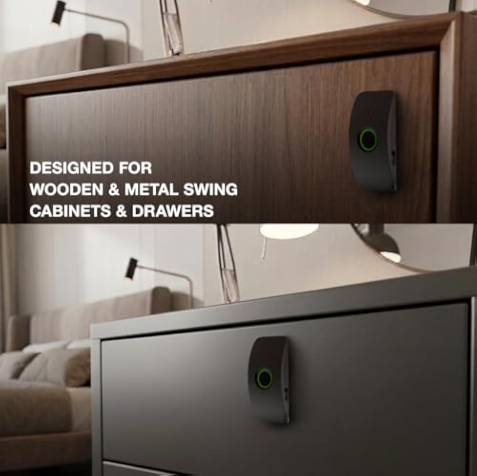 Ozone Smart Fingerprint Cabinet Lock, Keyless Biometric Access