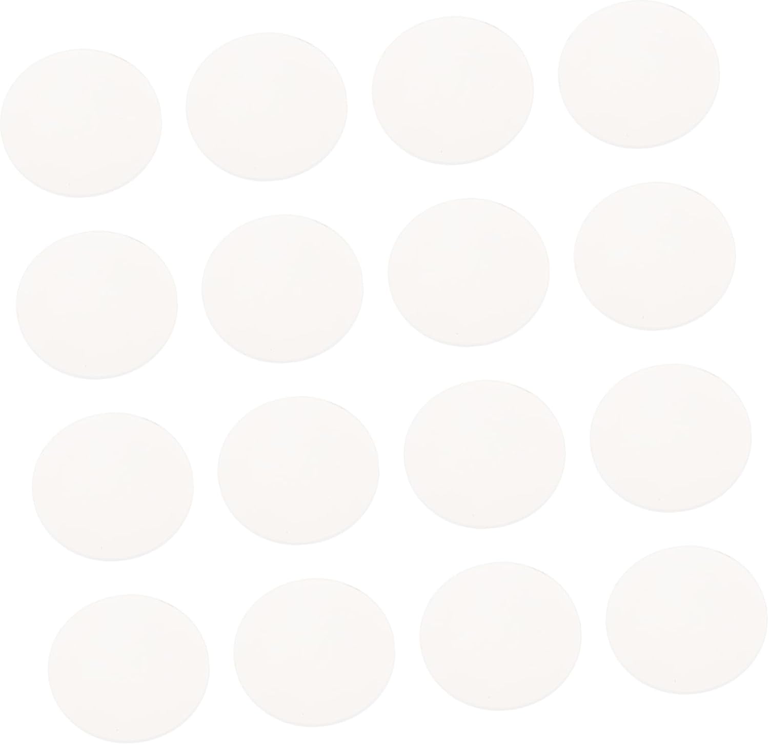HOMSFOU 30pcs Round Acrylic Blanks for DIY Painting and Crafts Thick Discs for Custom Decor Art Projects and Creative Designs