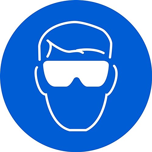 ACCUFORM ISO Safety Sign: WEAR Eye (MISO160VP)