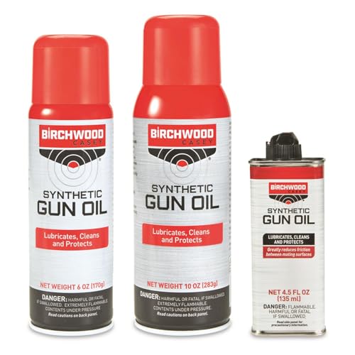 Birchwood Casey Synthetic Gun Oil, Aerosol Spray, 10 oz.