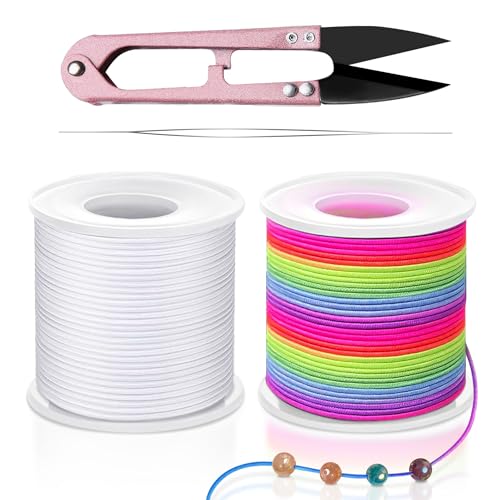 Profasion Stretchy String for Bracelets, Necklaces, Bead Stringing, Jewelry Making,