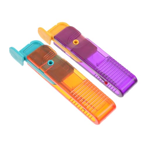 LIFKOME Ergonomic Seam Ripper Thread Remover 2-Piece Set for Sewing Embroidery Work