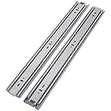 VADANIA VA1551 Schubladenauszüge Schwerlast, Heavy Duty, 400mm Vollauszug-Kugellager, 1 Paar