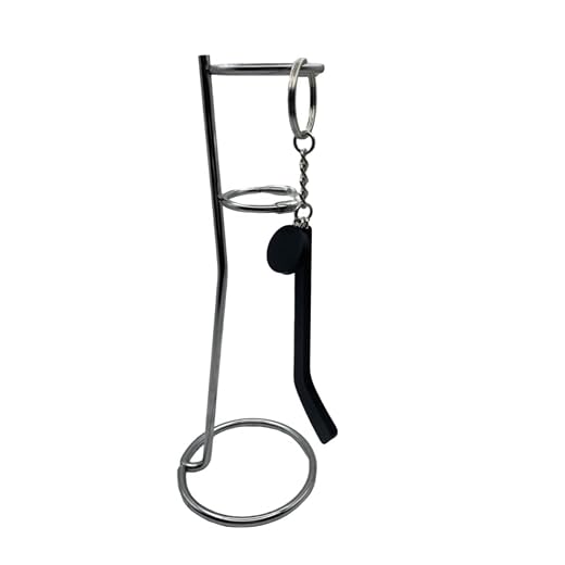 Mini Hockey Stick Keychain, Sports Fan Collectible Accessory
