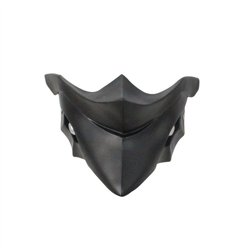 Xingchangda Kirishima Ayato Mask Black Steampunk Halloween Mask Tokyo Ghoul Cosplay Costume Props Carnival Party Stage Performance Props