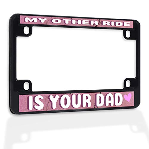Fastasticdeals Metal Insert Bike License Plate Frame My