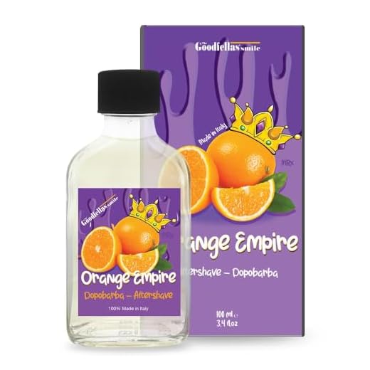 The Goodfellas' smile, Orange Empire Aftershave Lotion,100ml, Made in Italy