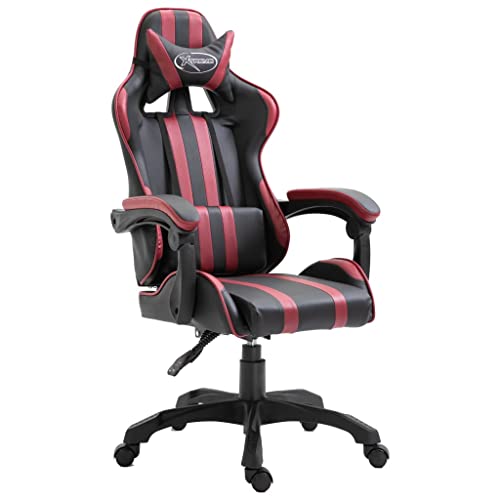 Chaise de jeu rouge bordeaux l'atout de votre espace streaming