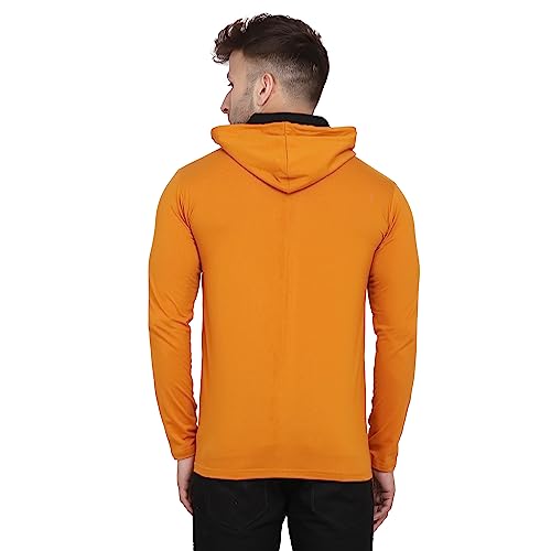 Image of Geum Men's Hooded Neck Full Sleeves T-Shirt