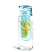 Asobu Revolutionary Pure Fruit Flavour 2 Go Water Infuser Bottle , Sky Blue
