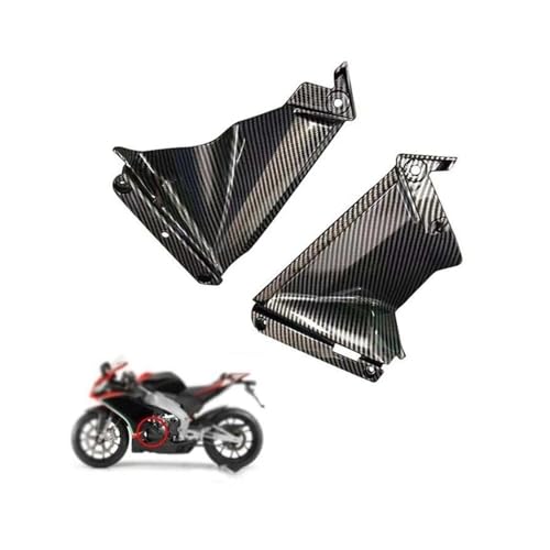 Couvercle carénage inférieur carbone RS4 125 avec winglet spoiler ultra léger
