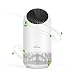 Mooka True HEPA Air Purifier for Home Up to 323ft², 360° Deep Purification, Ozone Free Air Cleaner for Allergies, Pets, Smokers, Mold, Odor Eliminators for Bedroom Large Room, Filter Reminder & Timer