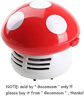 HONBAY Mini Cute Table Dust Vaccum Cleaner, Mushroom Shaped New Portable Corner Desk