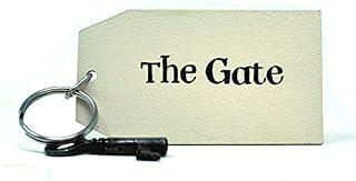 Angelic Hen The Gate Key Ring- 10 x 5.5 cm GREAT GIFT IDEA