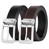 Ceinture noire bien détaillée : la couture parfaite des deux côtés de la ceinture la rend plus exquise et texturée. Cette ceinture peut parfaitement correspondre à tous les styles de vêtements, qu'il s'agisse d'un pantalon d'affaires ou décontracté, ou même d'une robe élégante, elle répondra certainement à vos exigences en toutes occasions.