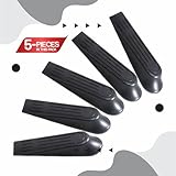 5 Pack Door Stoppers – Heavy Duty Rubber Door Stop Wedge for All Floor Types, Non-Slip Door Stopper for Home, Office, Classroom & Garage, Universal Fit for Heavy Doors - Image 2