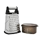 Kitchenaid Vierkantreibe aus Edelstahl mit Hobel, Reibe und Zestierer