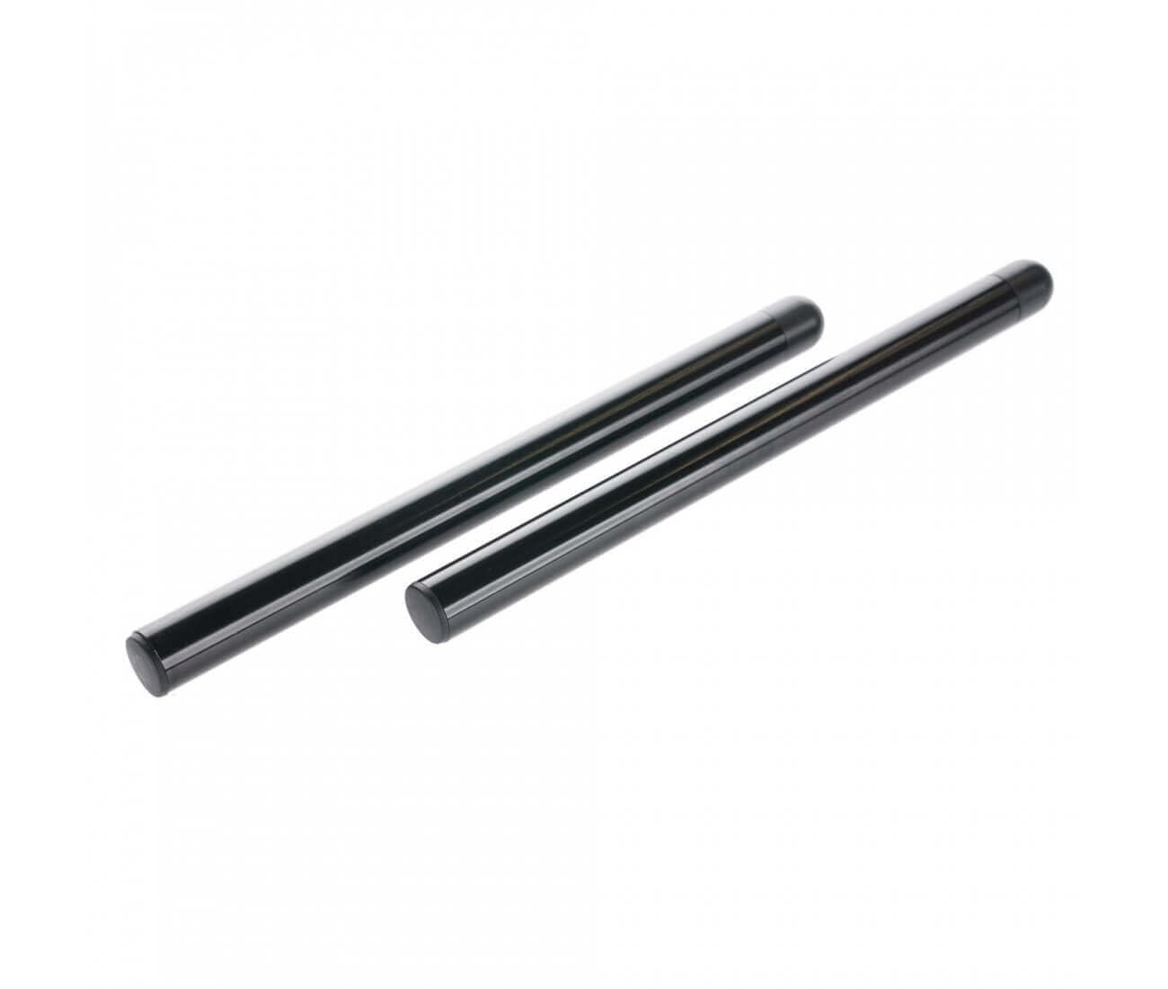 Compatible avec/Remplacement pour PAIRE DE GUIDON BRACELET ALUMINIUM 53 mm NOIR / BARCP14