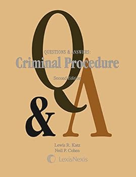 Paperback Questions & Answers: Criminal Procedure (Questions & Answers Series) Book