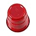 Abom Mini Red Disposable Shot Glasses - 2oz 120 Count Mini Red Plastic Shot Glasses, Perfect for Party, Samples and Tastings